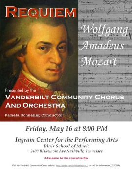 Poster Mozart Concert