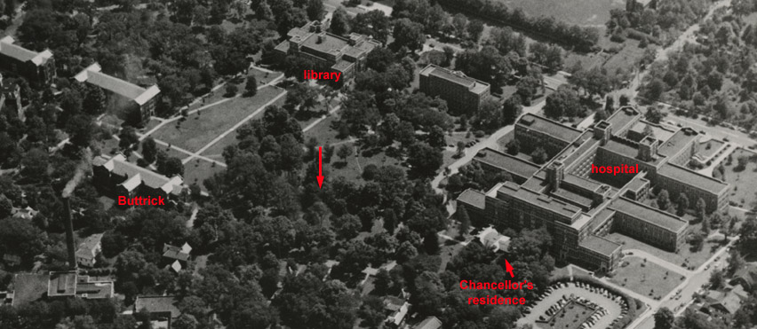 Aerial photo, 1948
